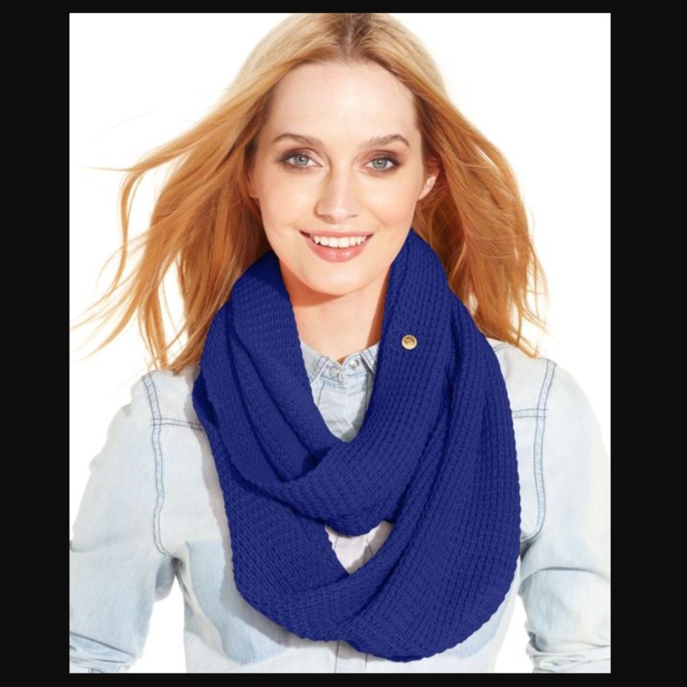 3 Bcbgeneration Solid Waffle Infinity Loop Scarves - image 5